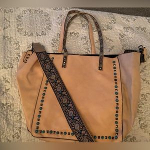 Pink Satchel Purse Bag